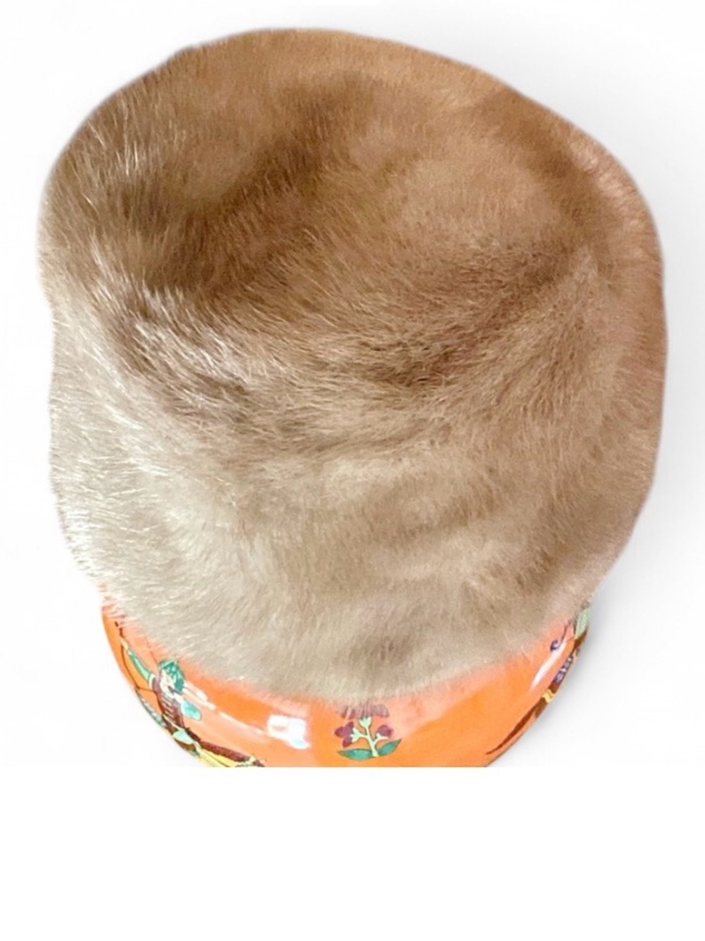 Evans Custom Mink Fur Hat | 1960s Vintage | Satin Lined | Autumn